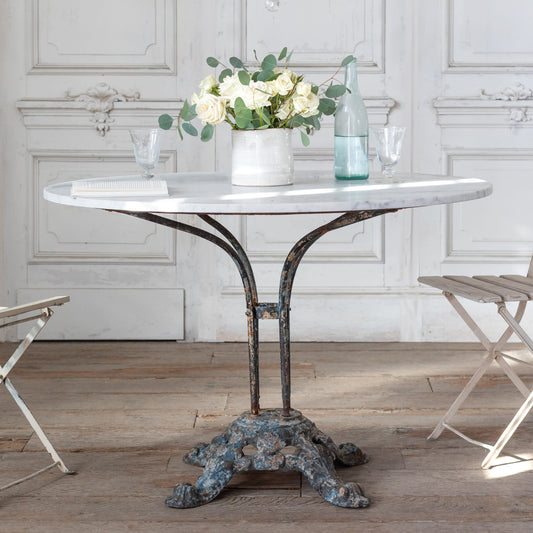 Antique Cafe Bistro Table