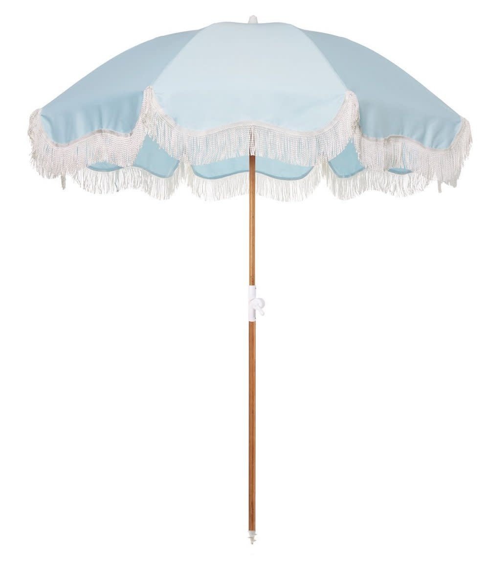 Holiday Beach Umbrella - Santorini Blue