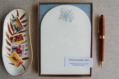 Stationery Set - French Bouquet (set of 6)