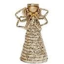 Ornament - Angel - Rolled Paper Champagne 4"