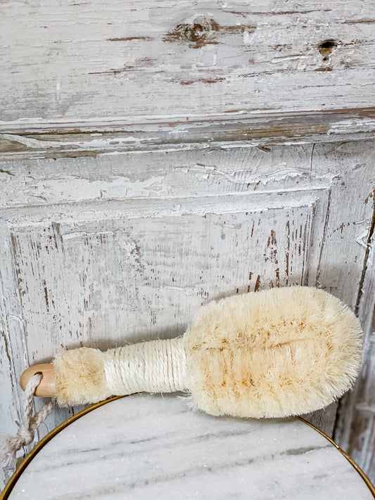 Bath Brush - Sisal Brush 9"