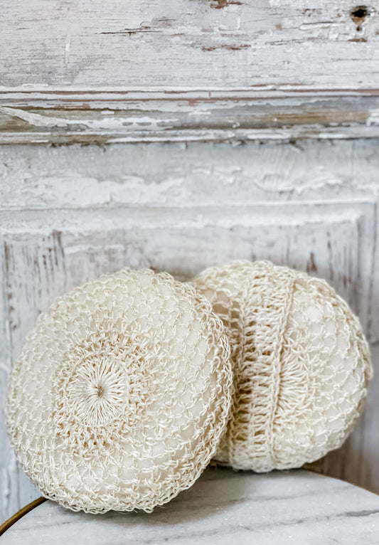 Sisal Body Scrubber Round