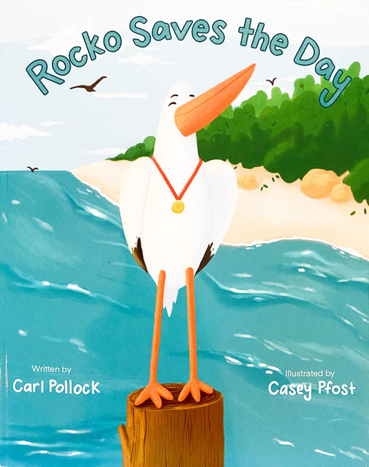 Book - Rocko Saves the Day - Local Author and Artist