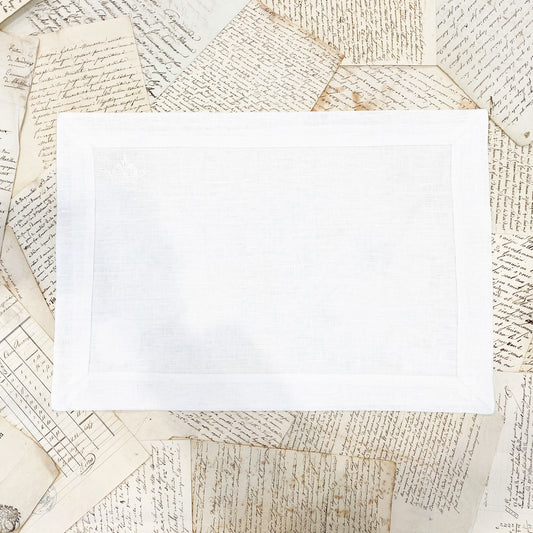 Placemat - Crown White