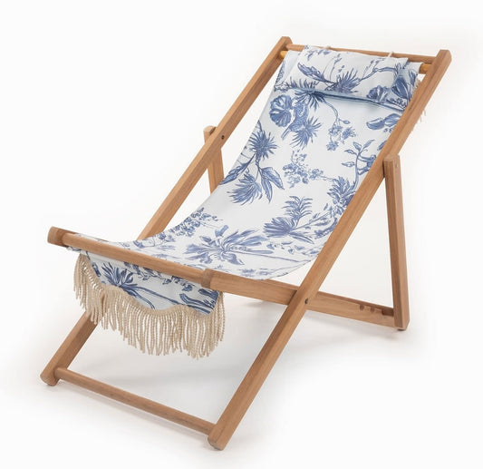 Sling Chair - Chinoiserie Blue