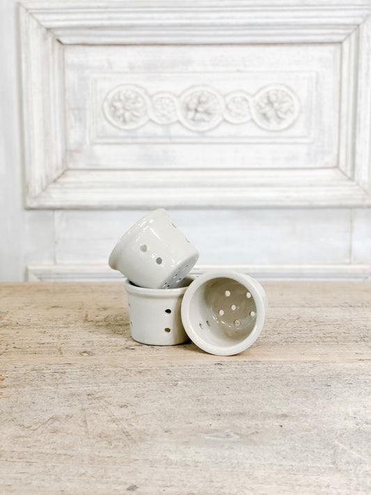 Vintage Cheese Strainer
