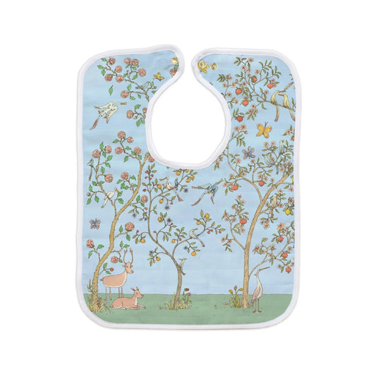 Bib Large - In Bloom Blue