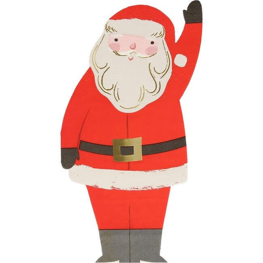 Paper Napkins - Jolly Christmas Santa