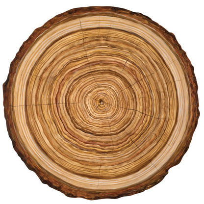 Paper Placemats - Cut Wood Slice (die-cut)