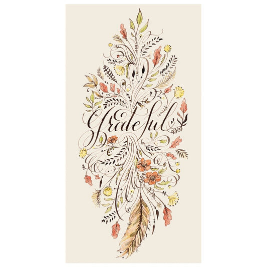 Paper Guest Napkins - Grateful