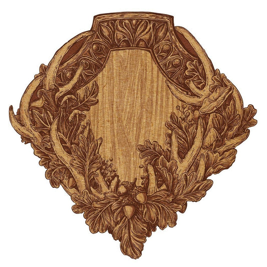Paper Placemats - Oak & Antler Crest (12 sheets)
