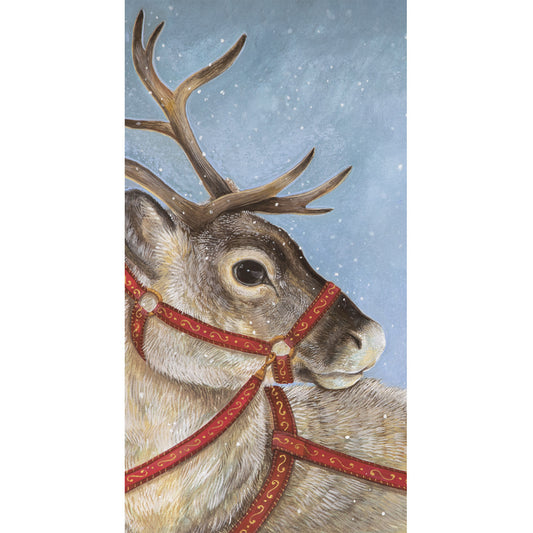 Paper Guest Napkins - Dashing Reindeer
