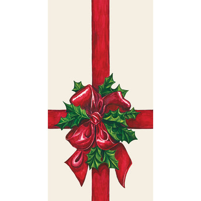 Paper Guest Napkins - Christmas Present