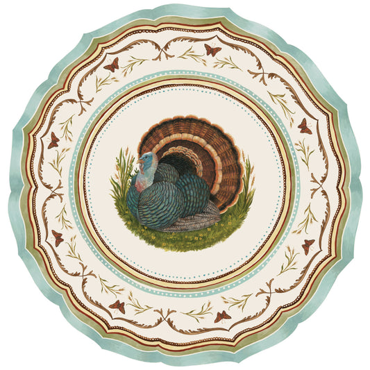 Paper Placemats - Heritage Turkey China (12 sheets)