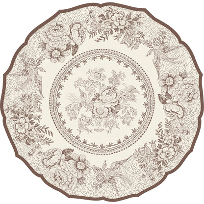 Paper Placemats - Asiatic Pheasants Brown (12 sheets)