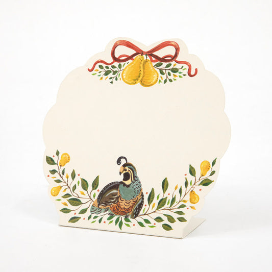Place Cards - Partridge (pack of 12)