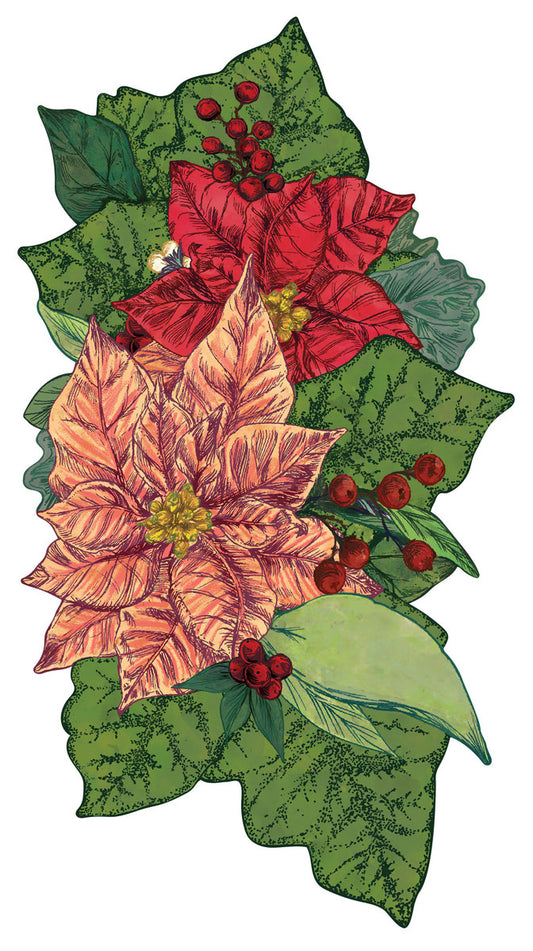 Table Accents - Poinsettia