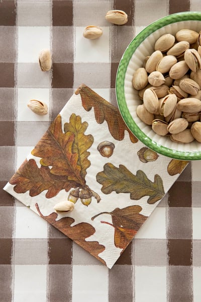 Paper Cocktail Napkins - Autumn Leaves