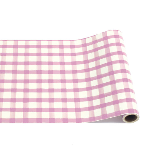 Paper Runner - Painted Check Lilac
