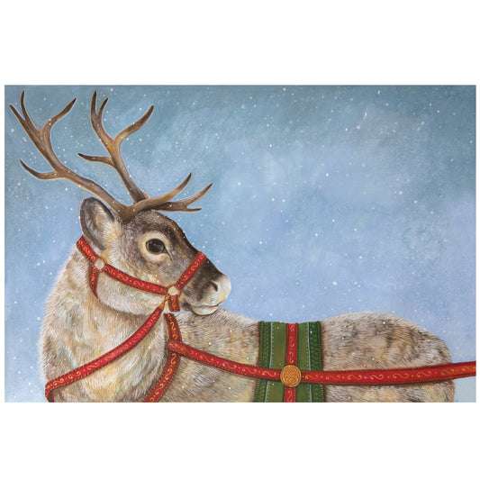 Paper Placemats - Dashing Reindeer (24 sheets)