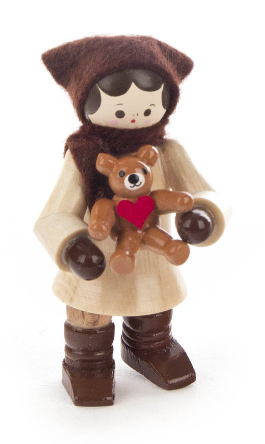 Girl with Teddy Bear