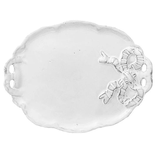 Marie Antoinette Platter with Handle - Medium