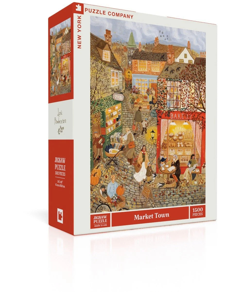 Puzzle - Market Town (1500 pieces)