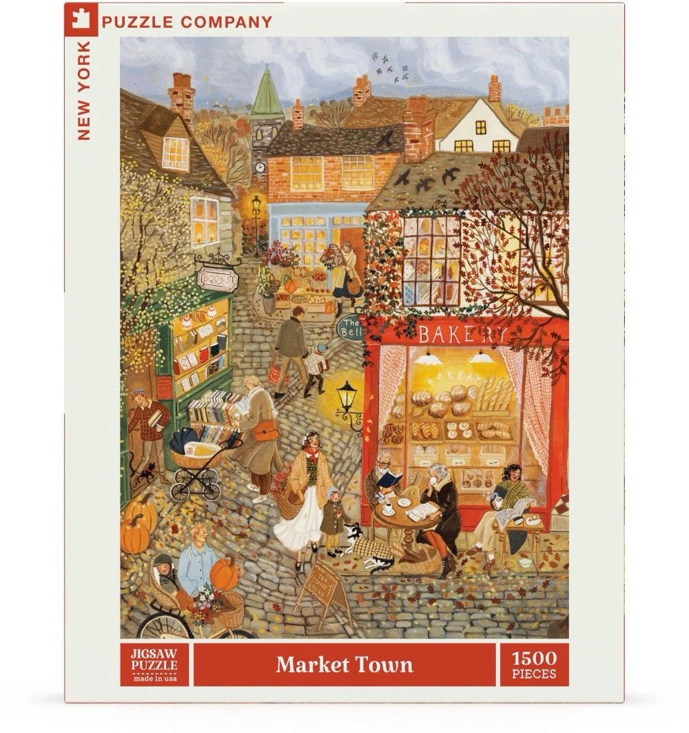 Puzzle - Market Town (1500 pieces)