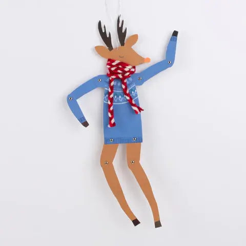 Card - Dancing Reindeer