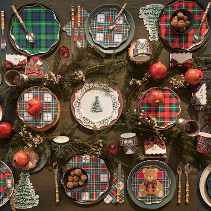 Paper Napkins - Tartan Small