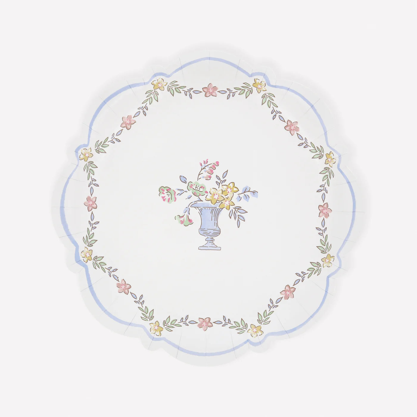 Paper Plates - Chintz Border Side