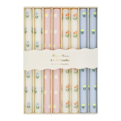 Taper Candle - Floral Table Candles