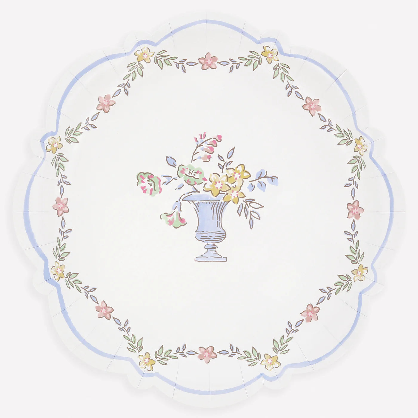 Paper Plates - Chintz Border Dinner