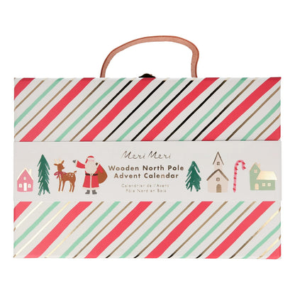 Advent Calendar Wooden - Festive Village