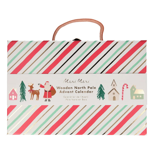 Advent Calendar Wooden - Festive Village