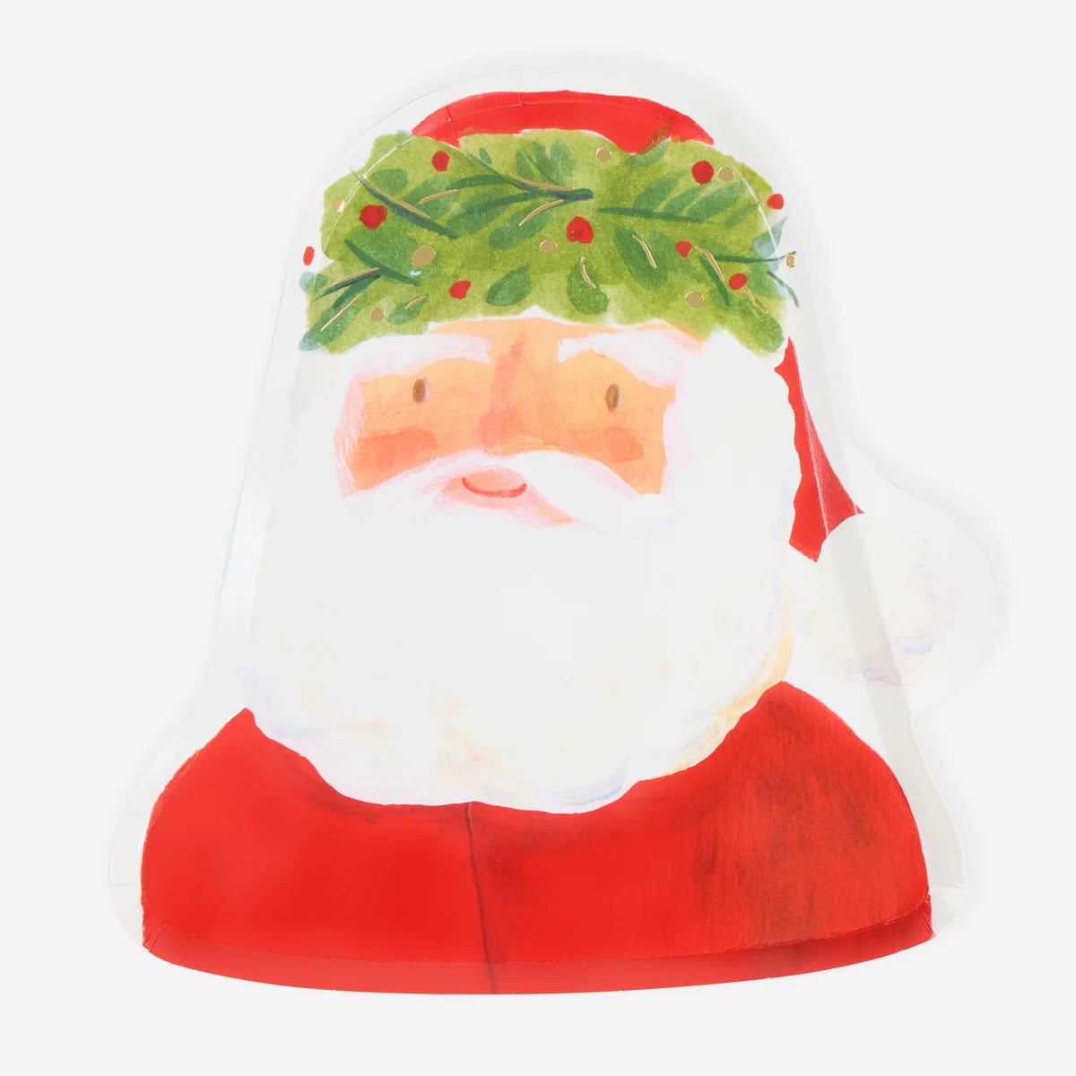 Paper Plates - Santa Claus