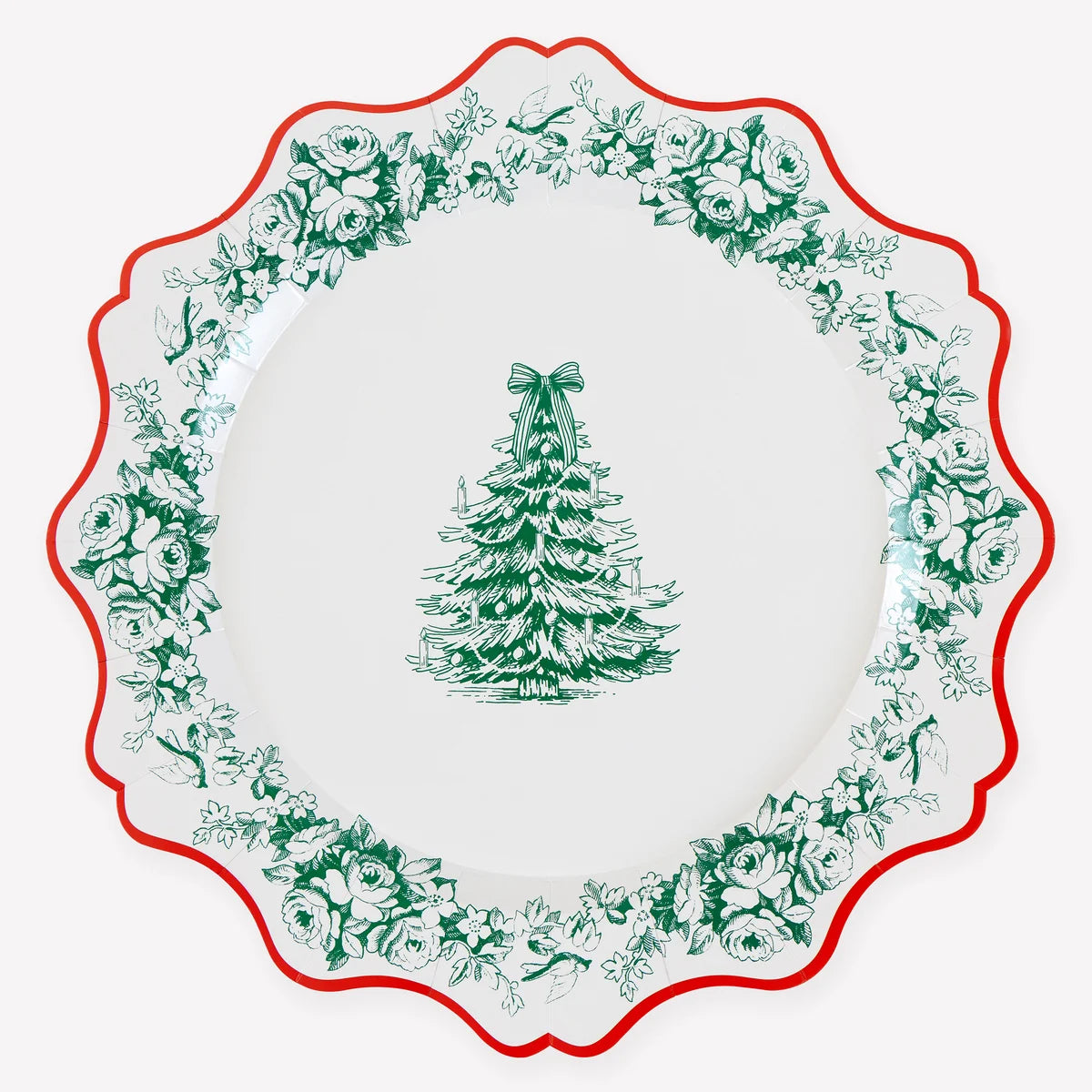 Paper Plates - Toile de Jouy Dinner
