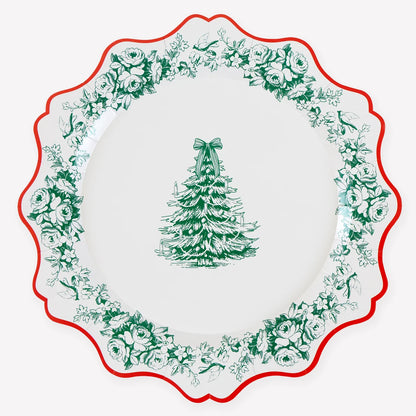 Paper Plates - Toile de Jouy Dinner