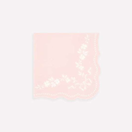 Paper Napkins - Rococo Pink Small