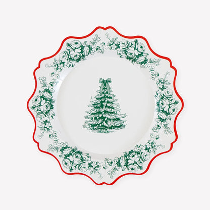 Paper Plates - Toile de Jouy Side