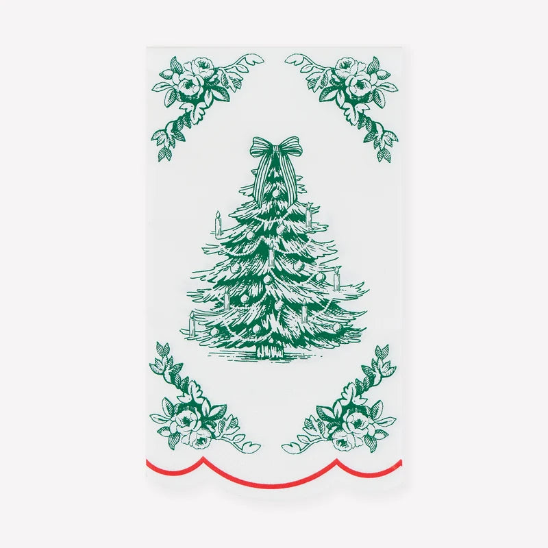 Paper Guest Napkins - Toile de Jouy