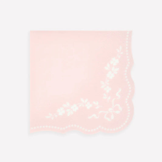 Paper Napkins - Rococo Pink Large