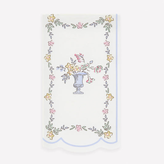 Paper Guest Napkins - Chintz Border