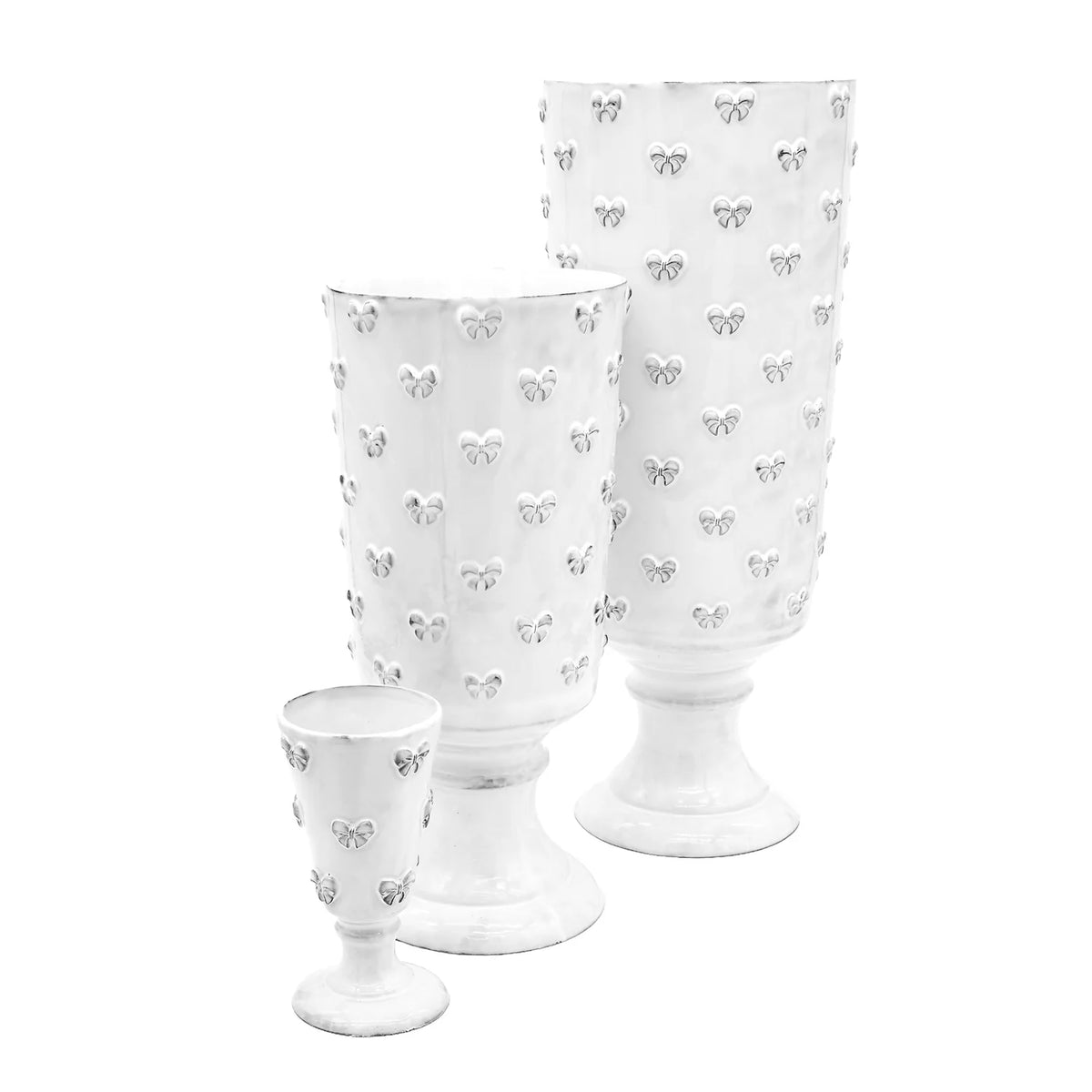 Nœud-Nœud Footed Vase - Medium