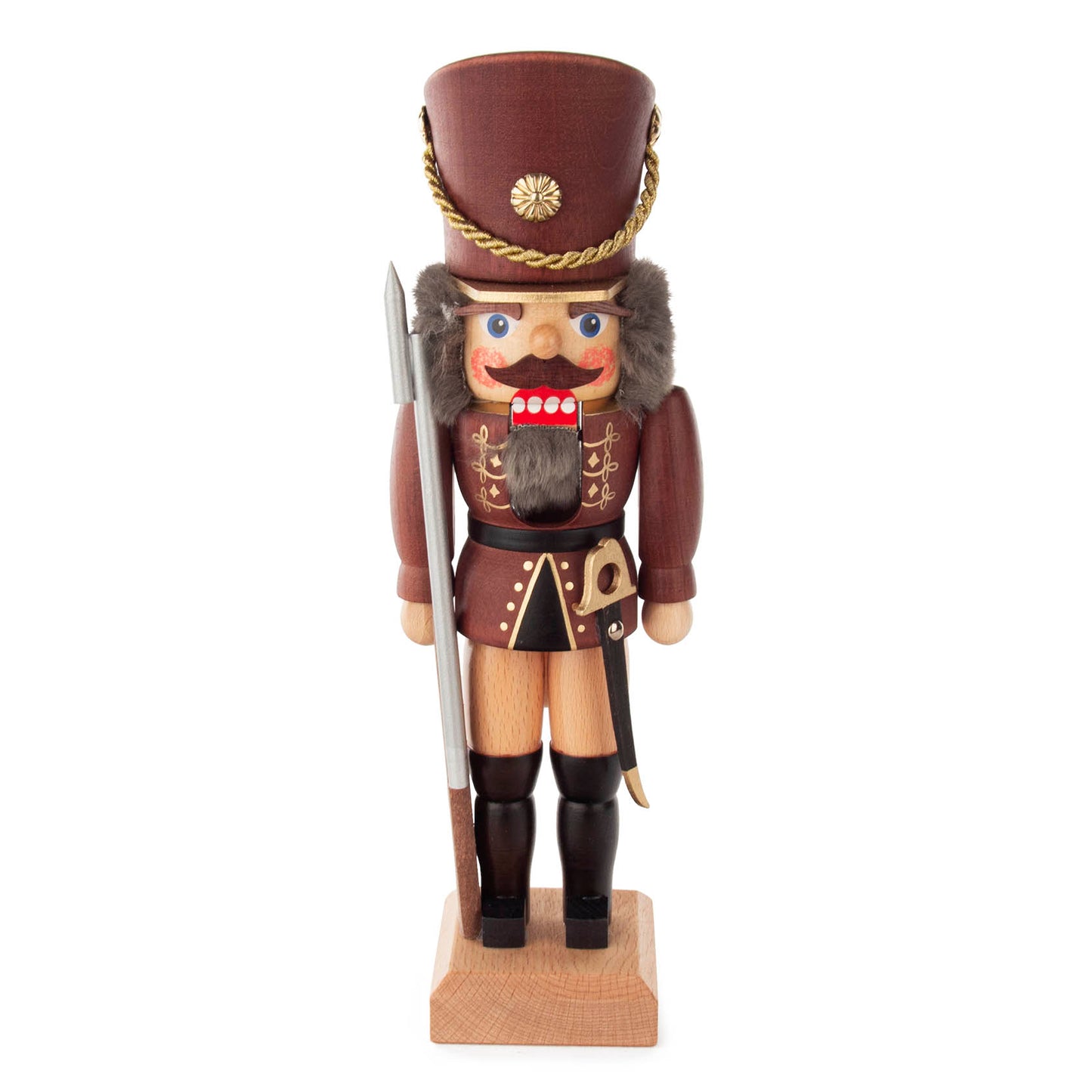 Nutcracker - Soldier Dark Brown Small