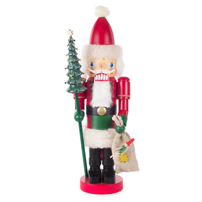 Nutcracker Small - Santa Clause Red/Green
