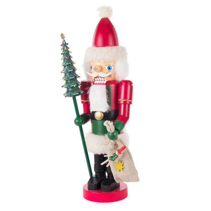 Nutcracker Small - Santa Clause Red/Green