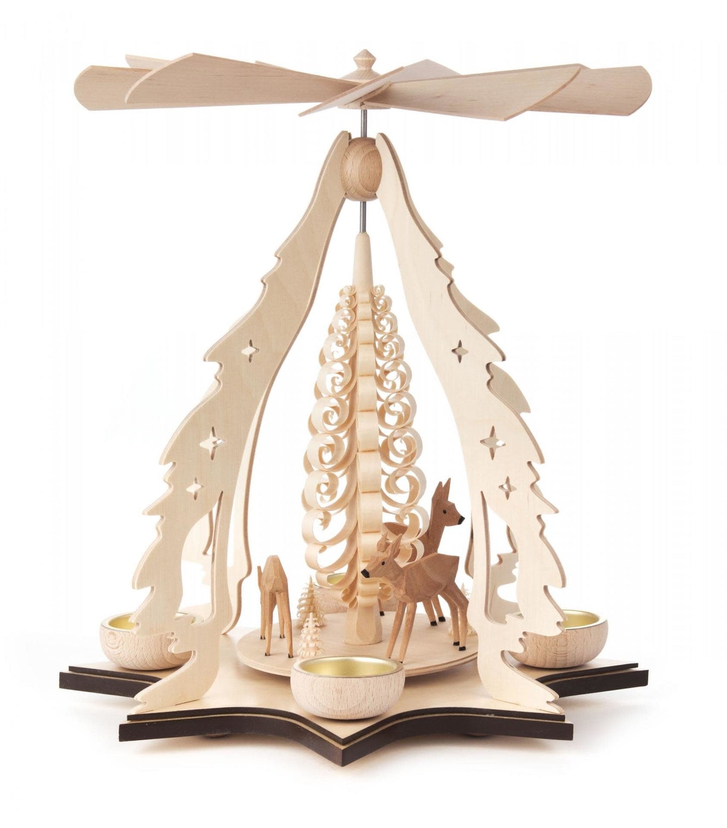 Pyramid - Deer (flat bottom)