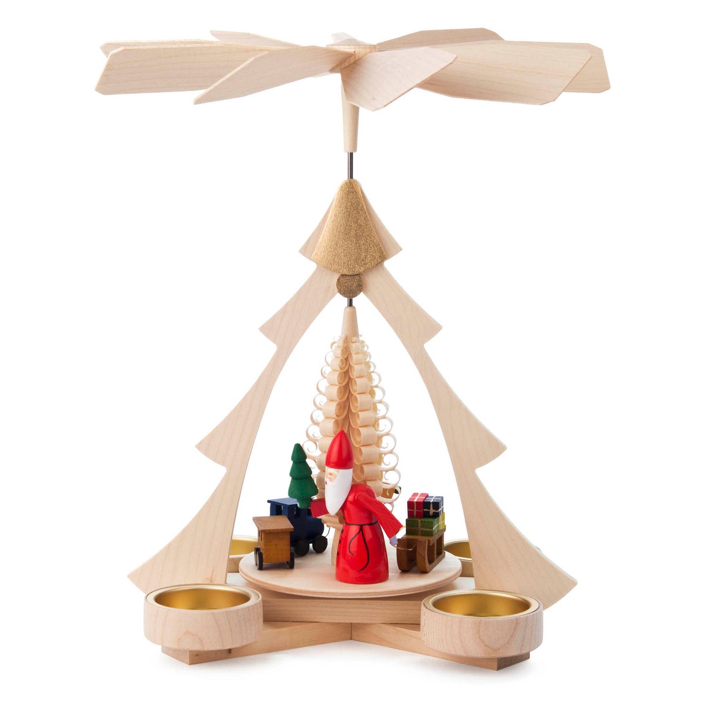 Pyramid - Santa with Sled and Presents