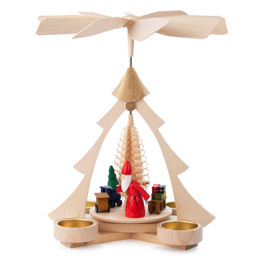 Pyramid - Santa with Sled and Presents